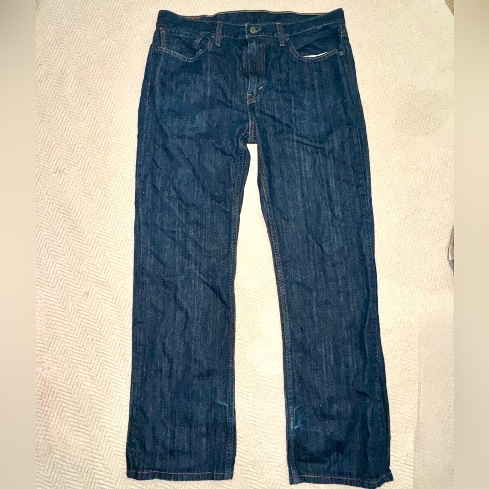 Levi’s 527 Slim Bootcut Jeans 36x32 Dark Wash Vintage Y2K